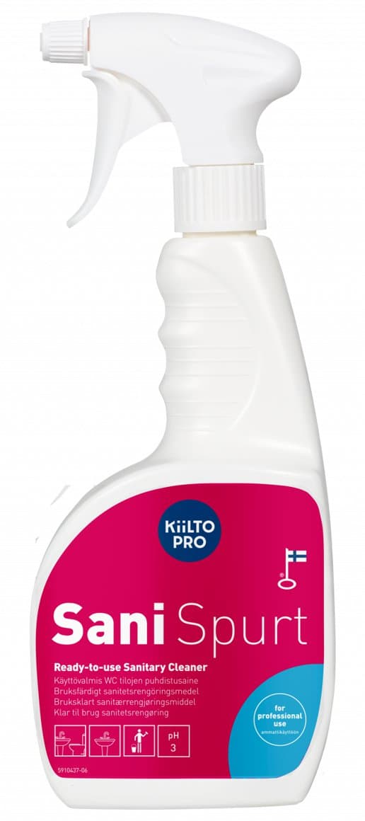 Kiilto Pro Sani Spurt baðherbergishr. súr, 750ml 1