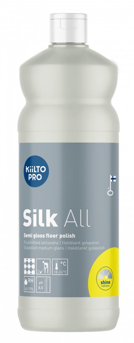 Kiilto Silk All gólfbón, 1l 1