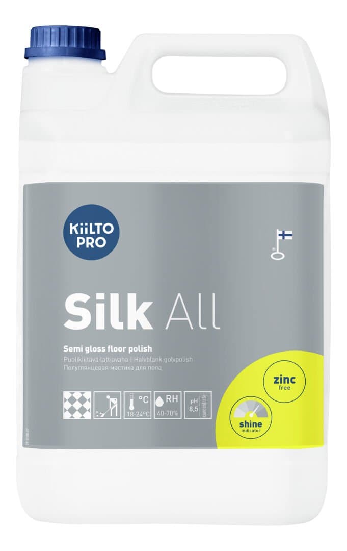Kiilto Silk All gólfbón, 5l 1