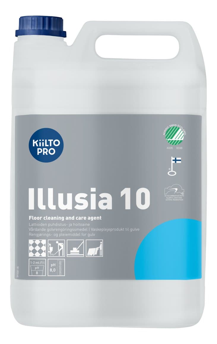 Kiilto Pro Illusia 10 gólfþvottaefni 5l S 1