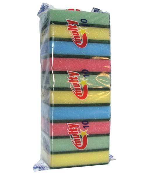 Multy marglita hreinsisvampur, 10stk í pk