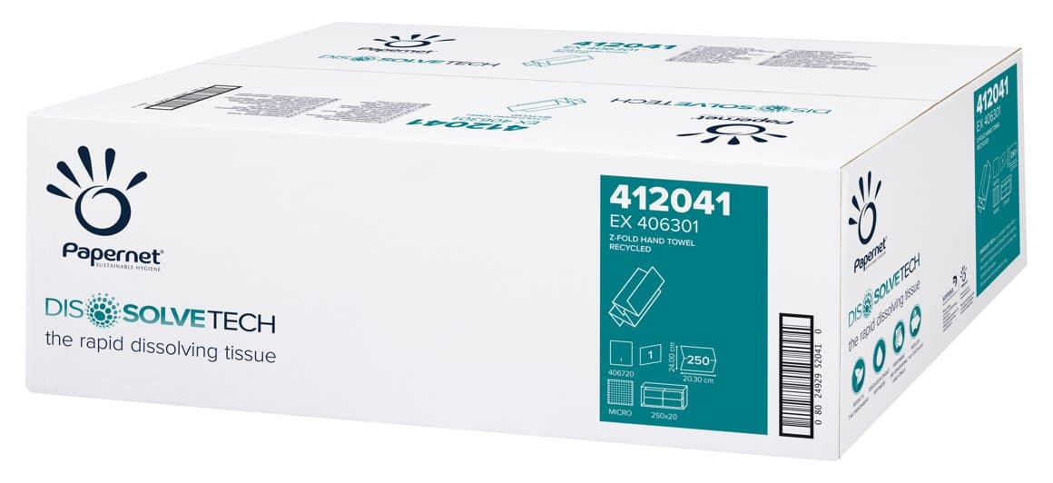 Papernet Dissolvetech Z-Fold 5000stk H2 1