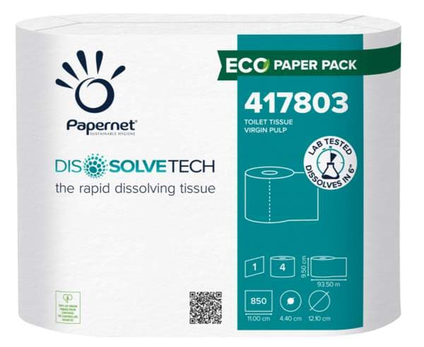Papernet WC pappír DissolveTech 94mtr 850bl. 28rl*