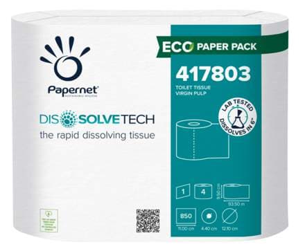 Papernet WC pappír DissolveTech 94mtr 850bl. 28rl*
