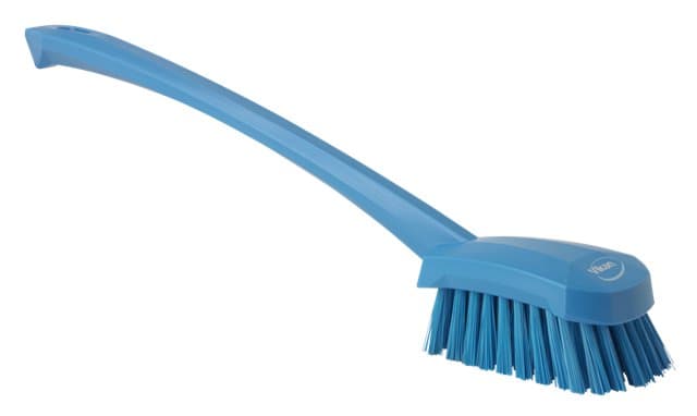 Vikan bursti, langt skaft 41,5cm, stífur blár 1