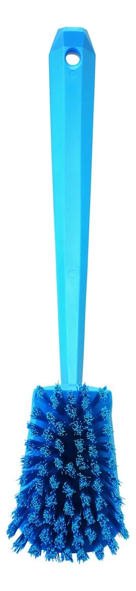 Vikan bursti, langt skaft 41,5cm, stífur blár 2