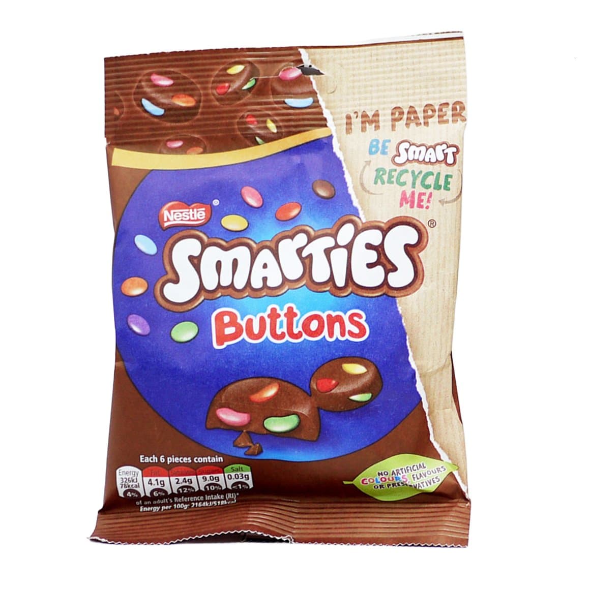 Nestlé Smarties súkkulaðihnappar 90gr 1