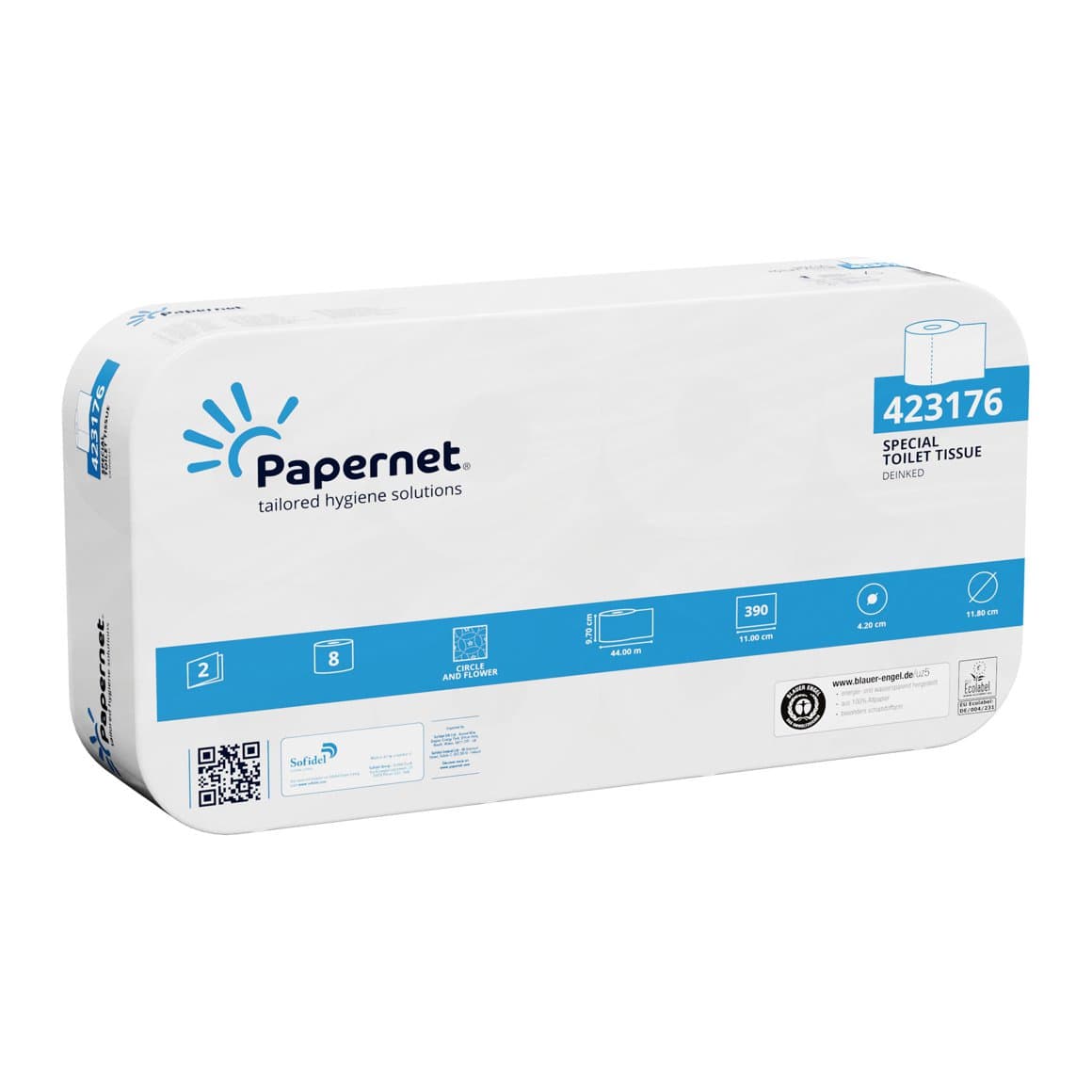 Papernet WC pappír 2l 44mt 400bl. 48 rl E 1