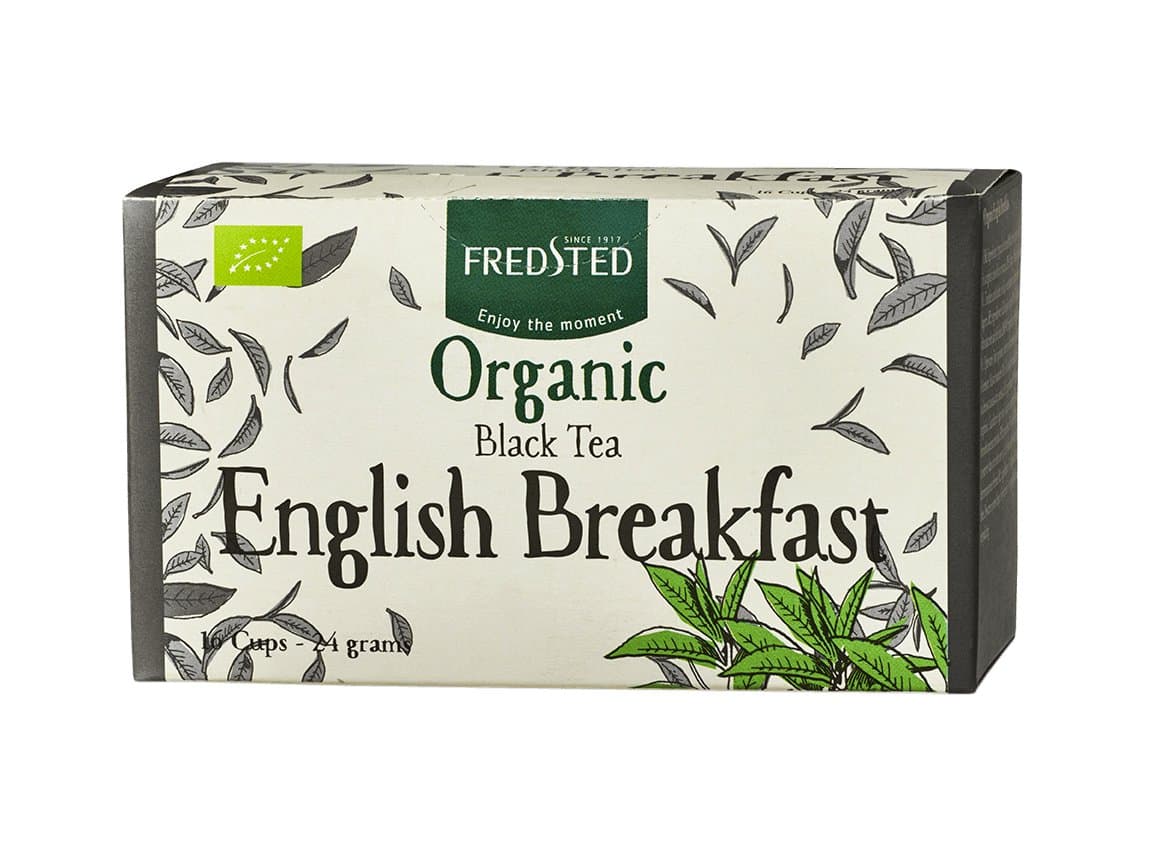Fredsted te organic English breakfast 16stk 1