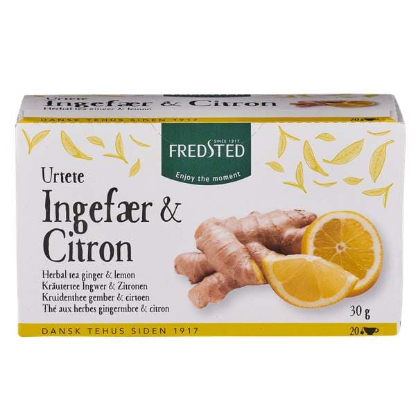 Fredsted te herbal engifer&sítrónu 16stk