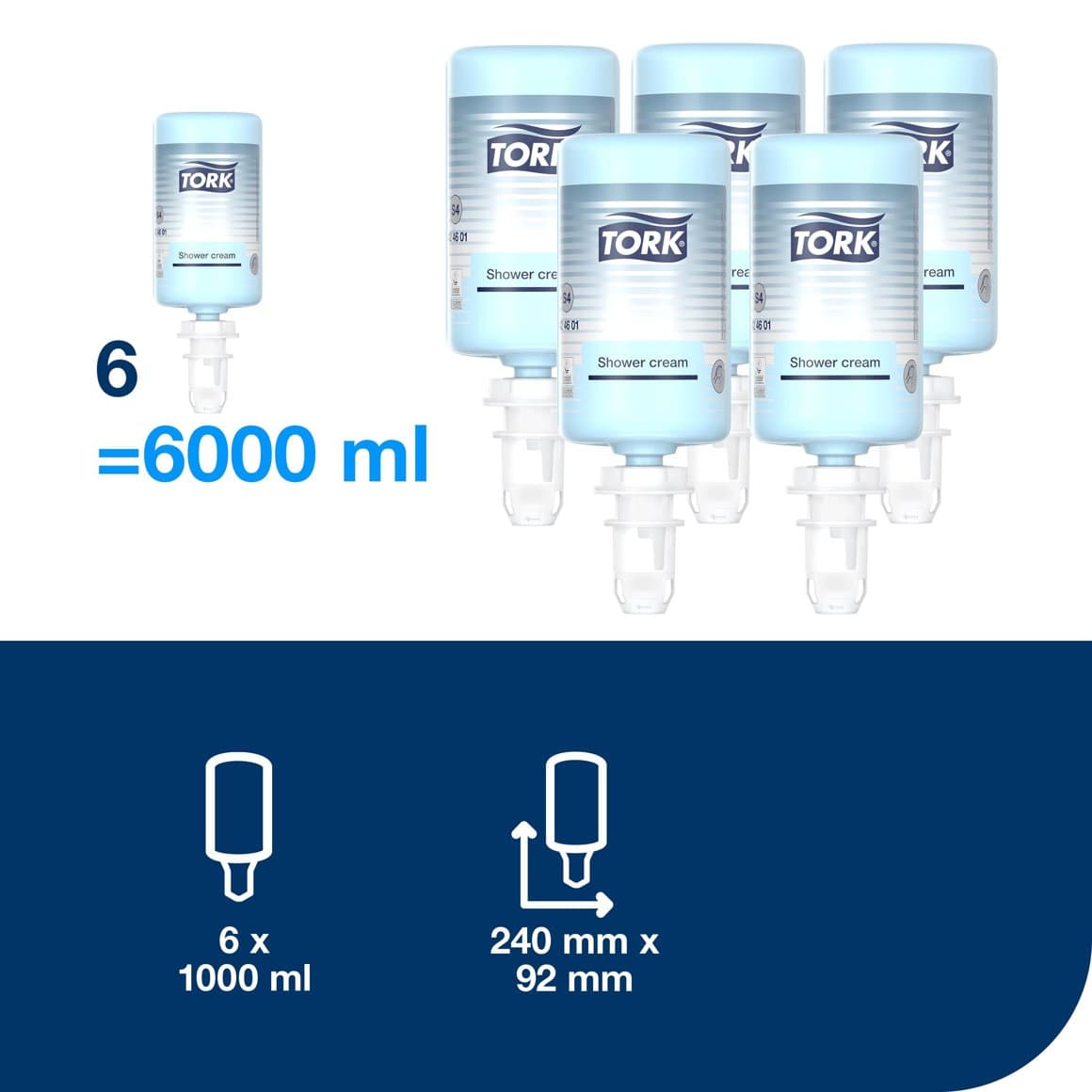 Tork sturtusápa fljótandi 1000ml E S4 2