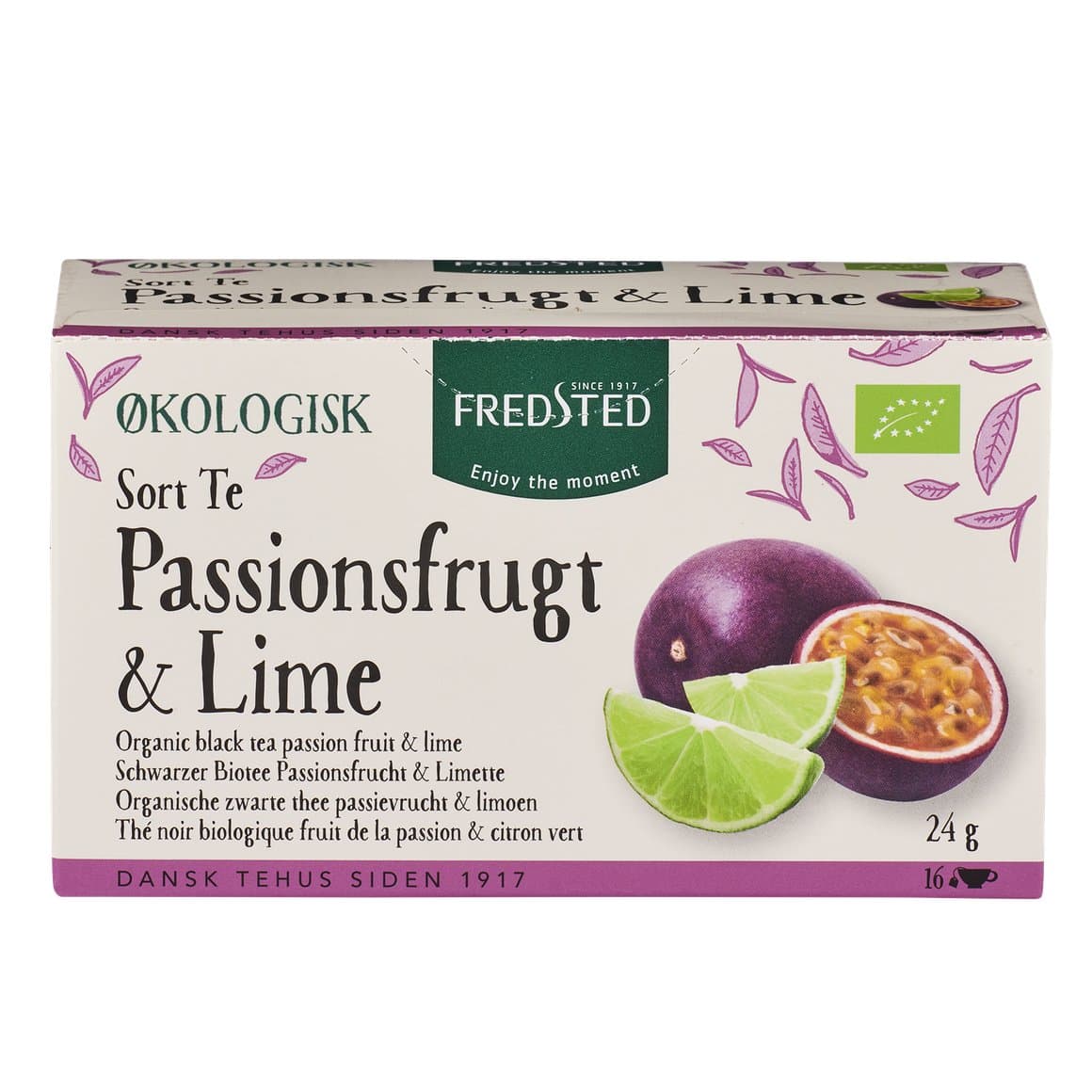 Fredsted te organic passionfruit&lime 16stk 1