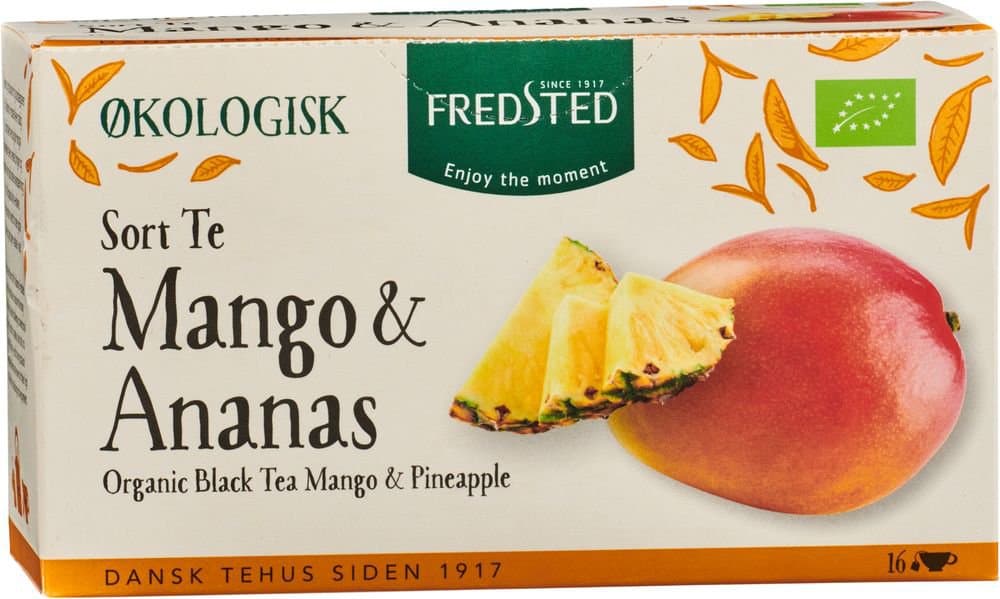 Fredsted te organic Mango&ananas 16stk 1