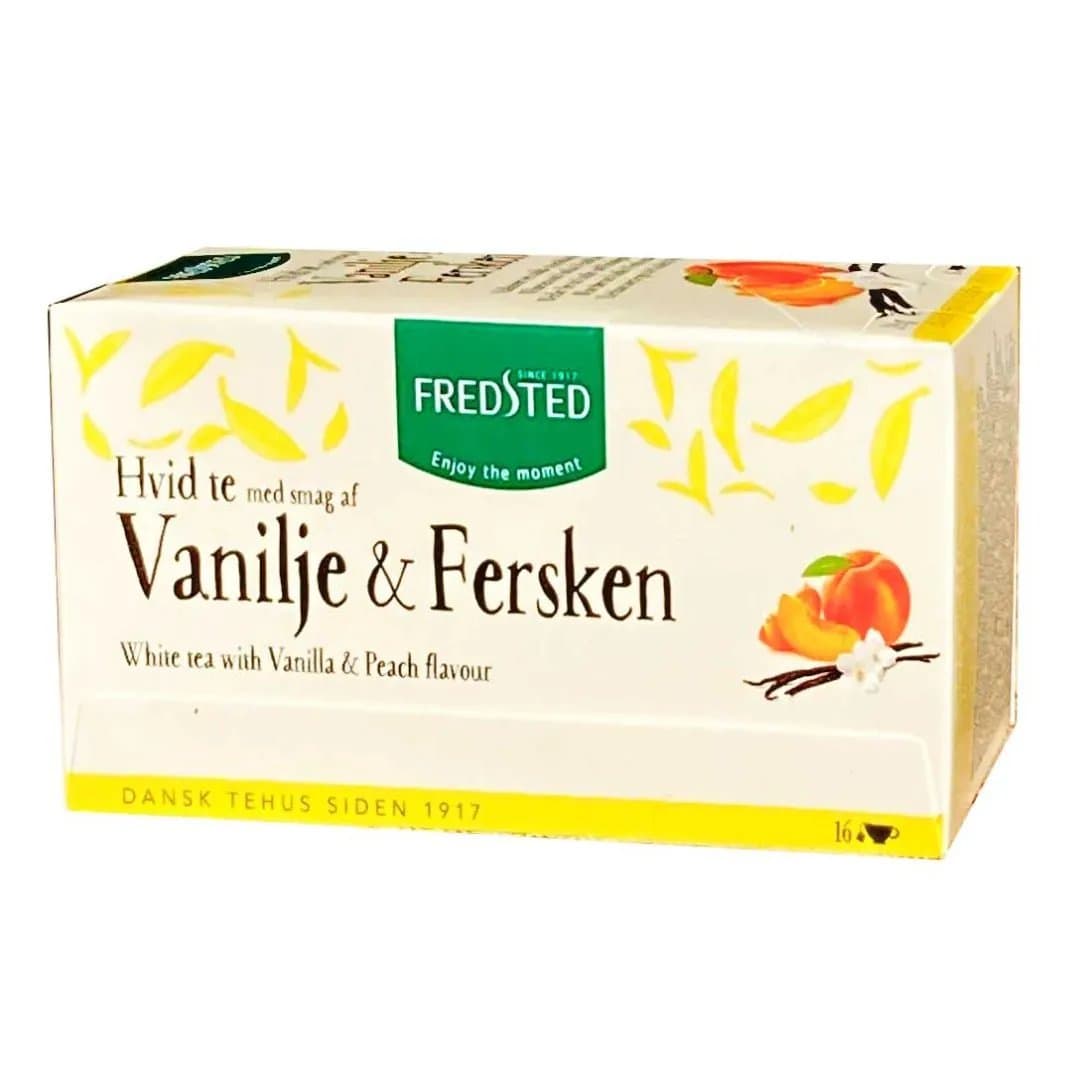 Fredsted te vanillu&ferskju 16stk 1