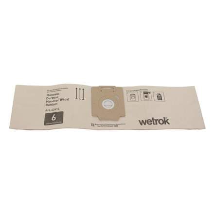 Wetrok ryksugupokar f/ Monovac/Duro 6l 10 stk