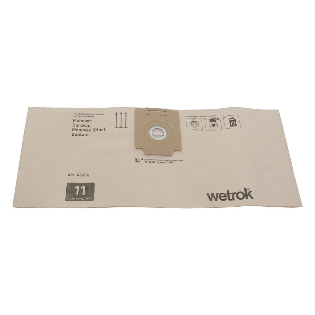 Wetrok ryksugupokar f/Monovac/Durov 11l 10 stk 1