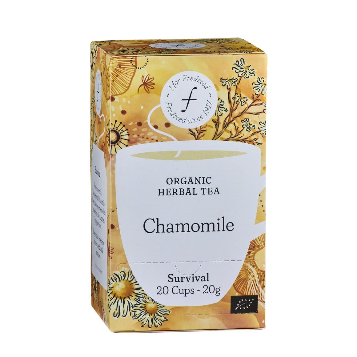 Fredsted te organic kamillu 20stk 1