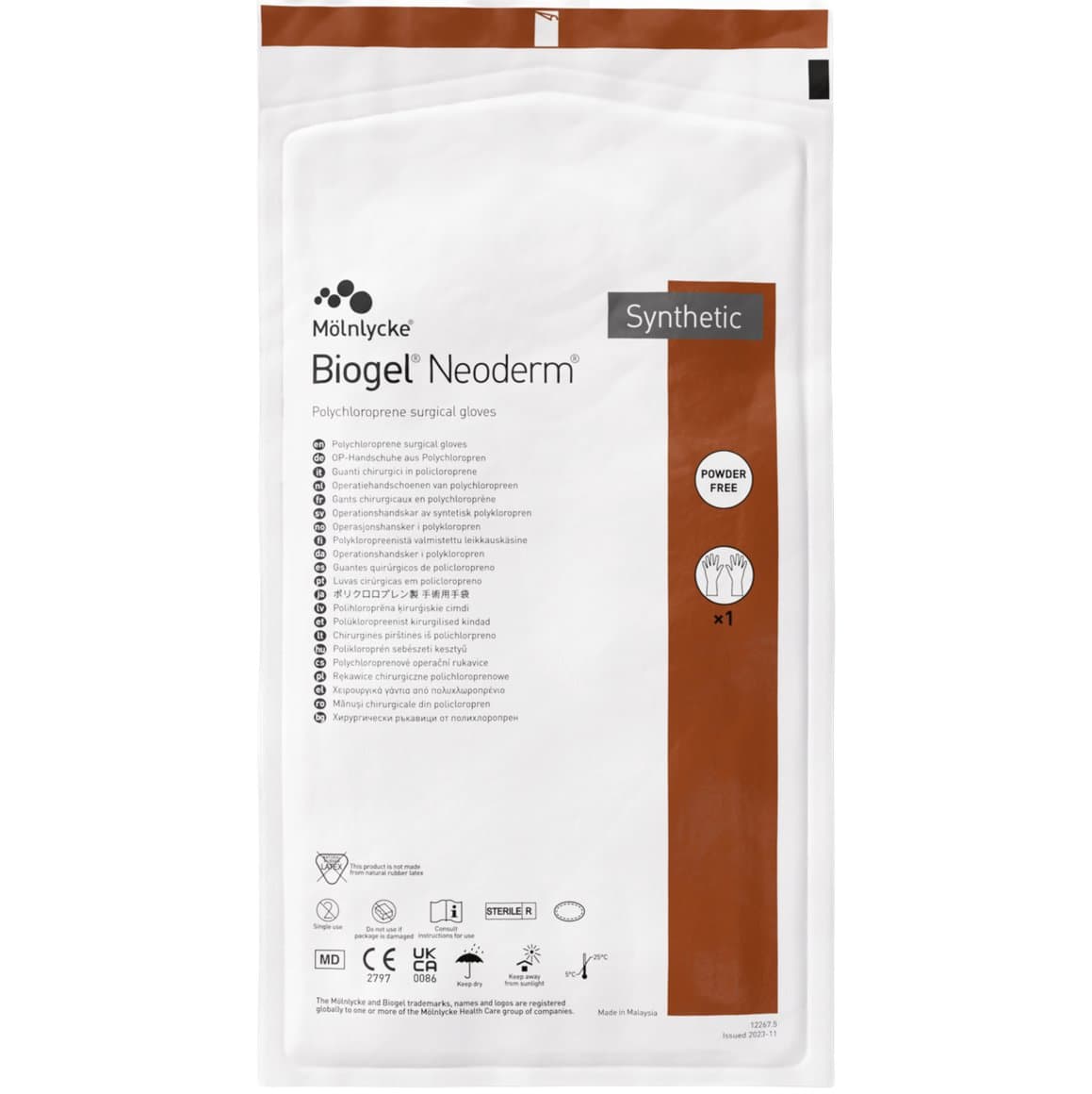 Mölnlycke Biogel Neoderm 7.5 4x50 pör 1