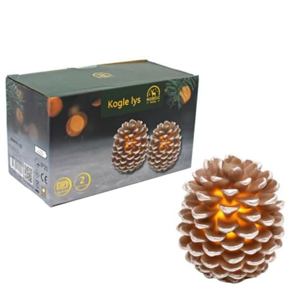 LED kerti könglar 2stk 1