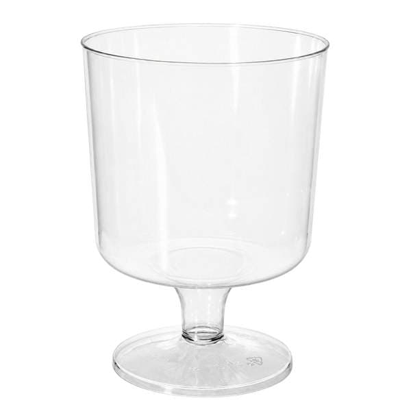 Plastglös 20cl á fæti, 10stk