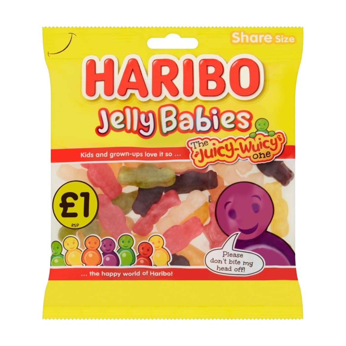 Haribo hlaup jelly babies 175gr 1