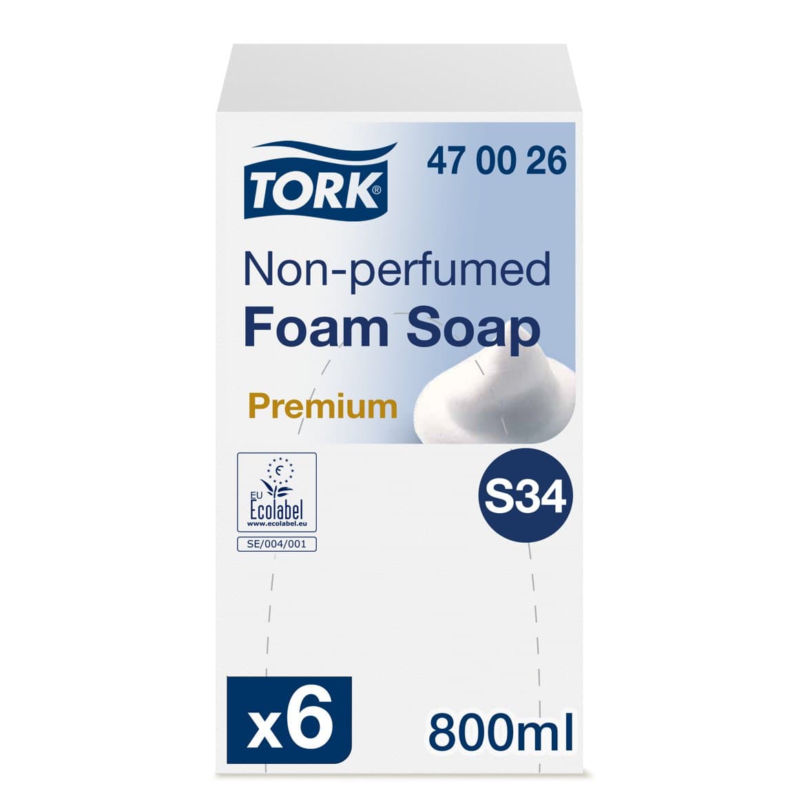 Tork handsápa foam 800ml S34 1