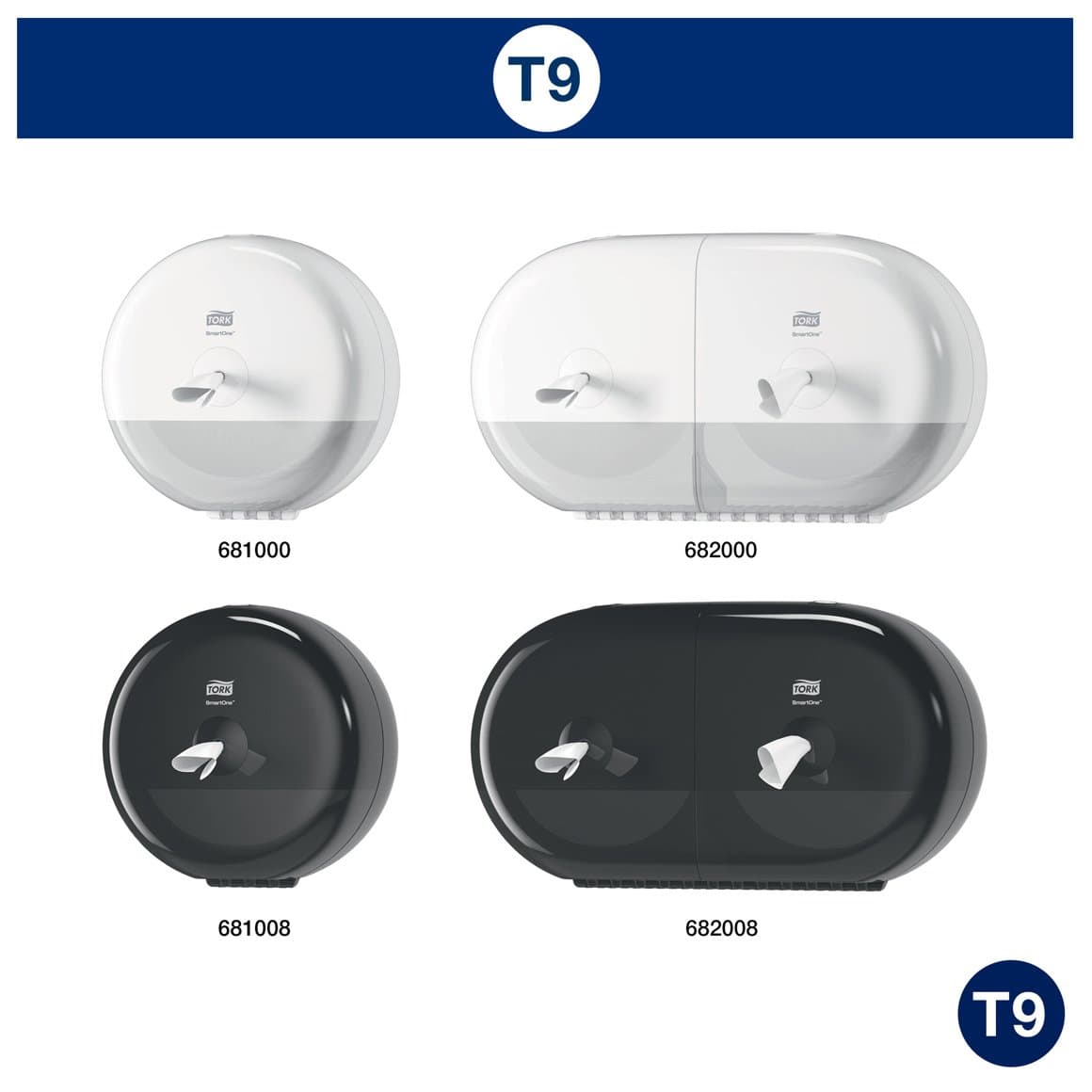 Tork WC pappír SmartOne® Mini 12rl E T9 3