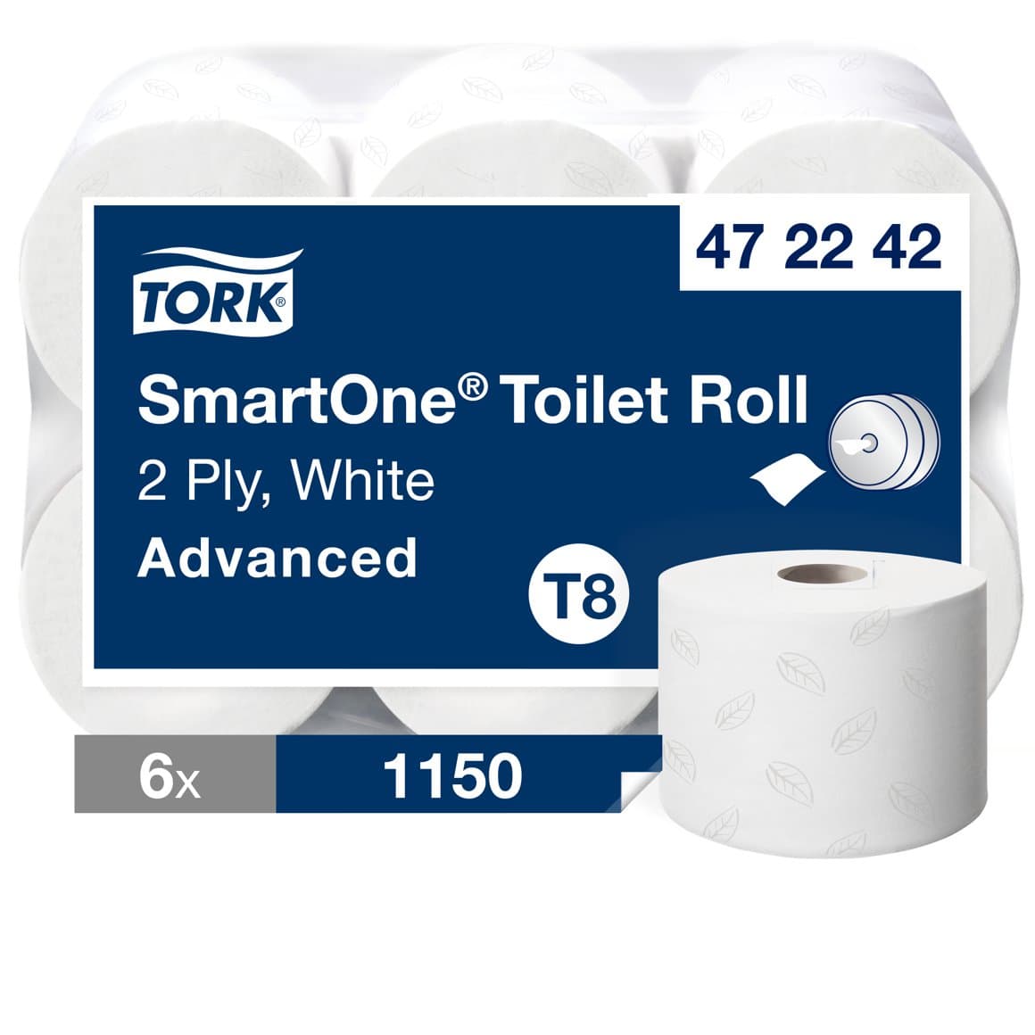 Tork WC pappír SmartOne® 6rl E T8 1