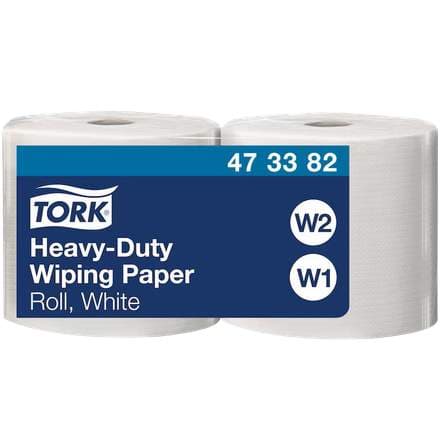 Tork V-þurrkur heavy duty þurrkur 2rl W2