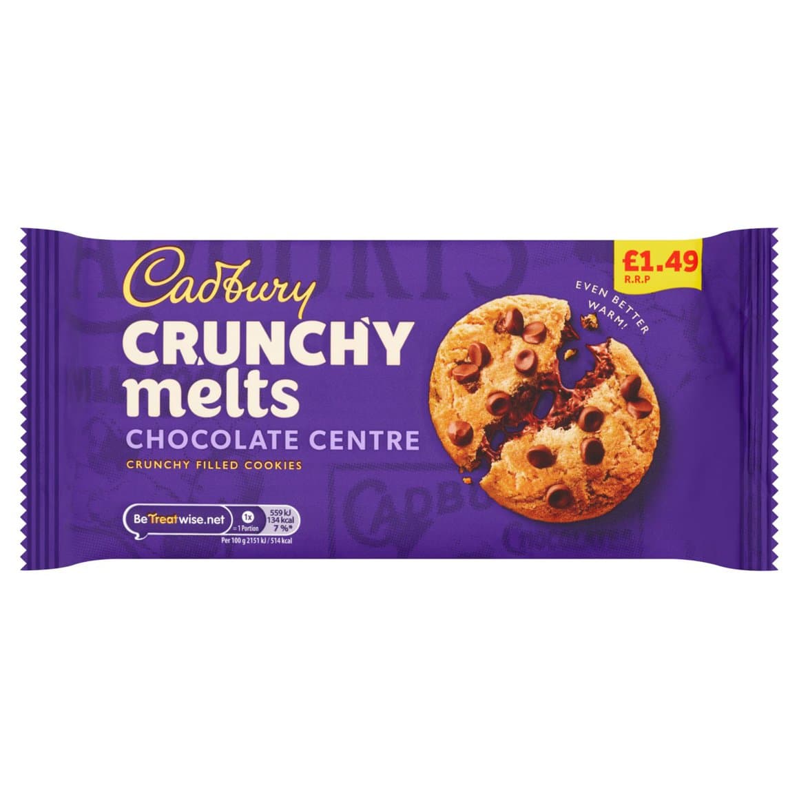 Cadbury's kex crunchy melts 156gr 1