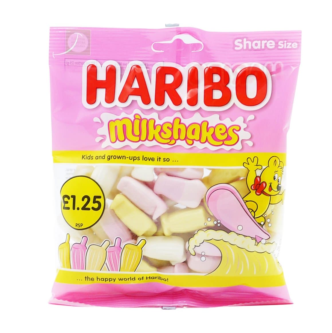 Haribo hlaup Milkshakes 140gr 1