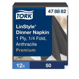 Tork serv. LinStyle 39cm grá. 50stk 1