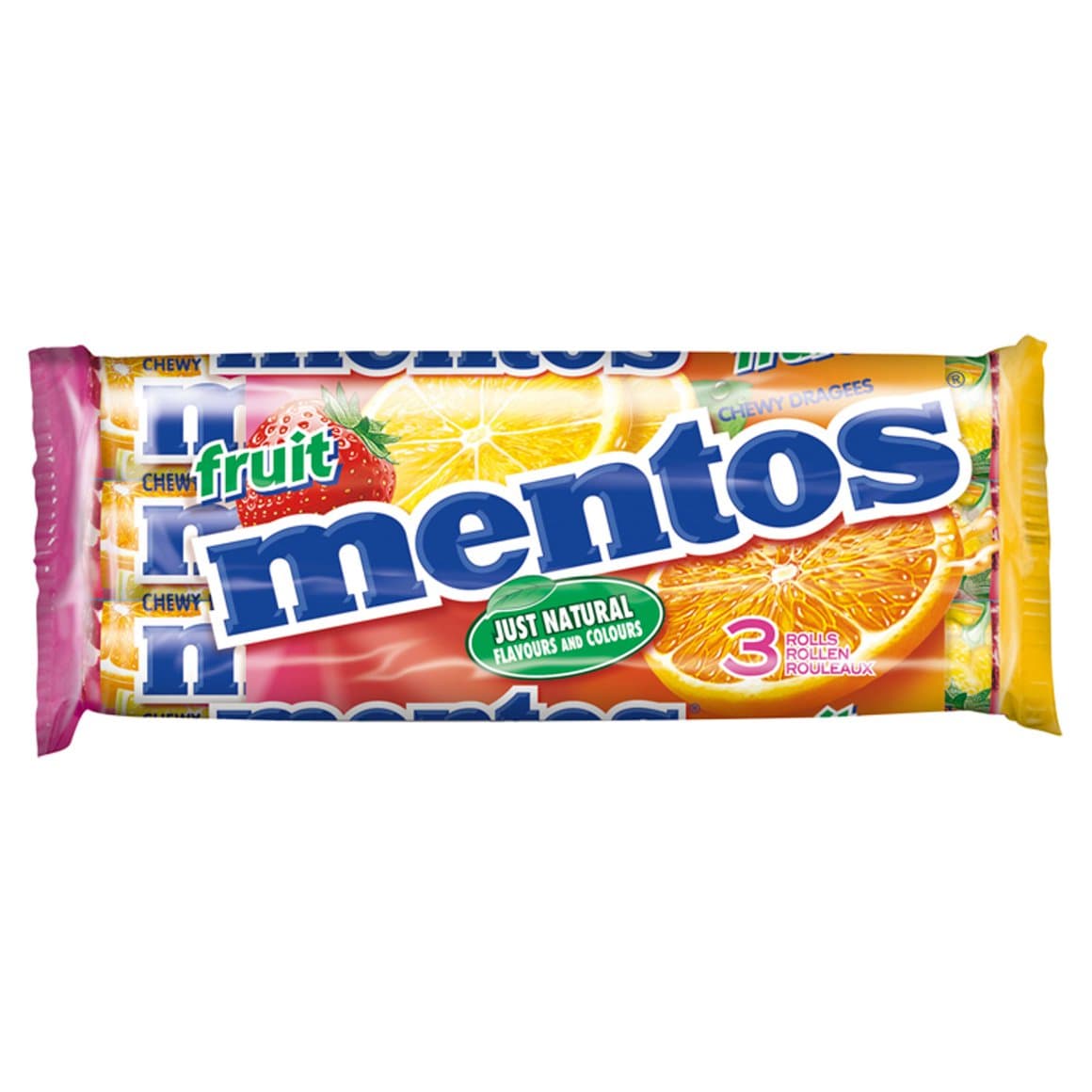 Mentos fruit 3stk  1