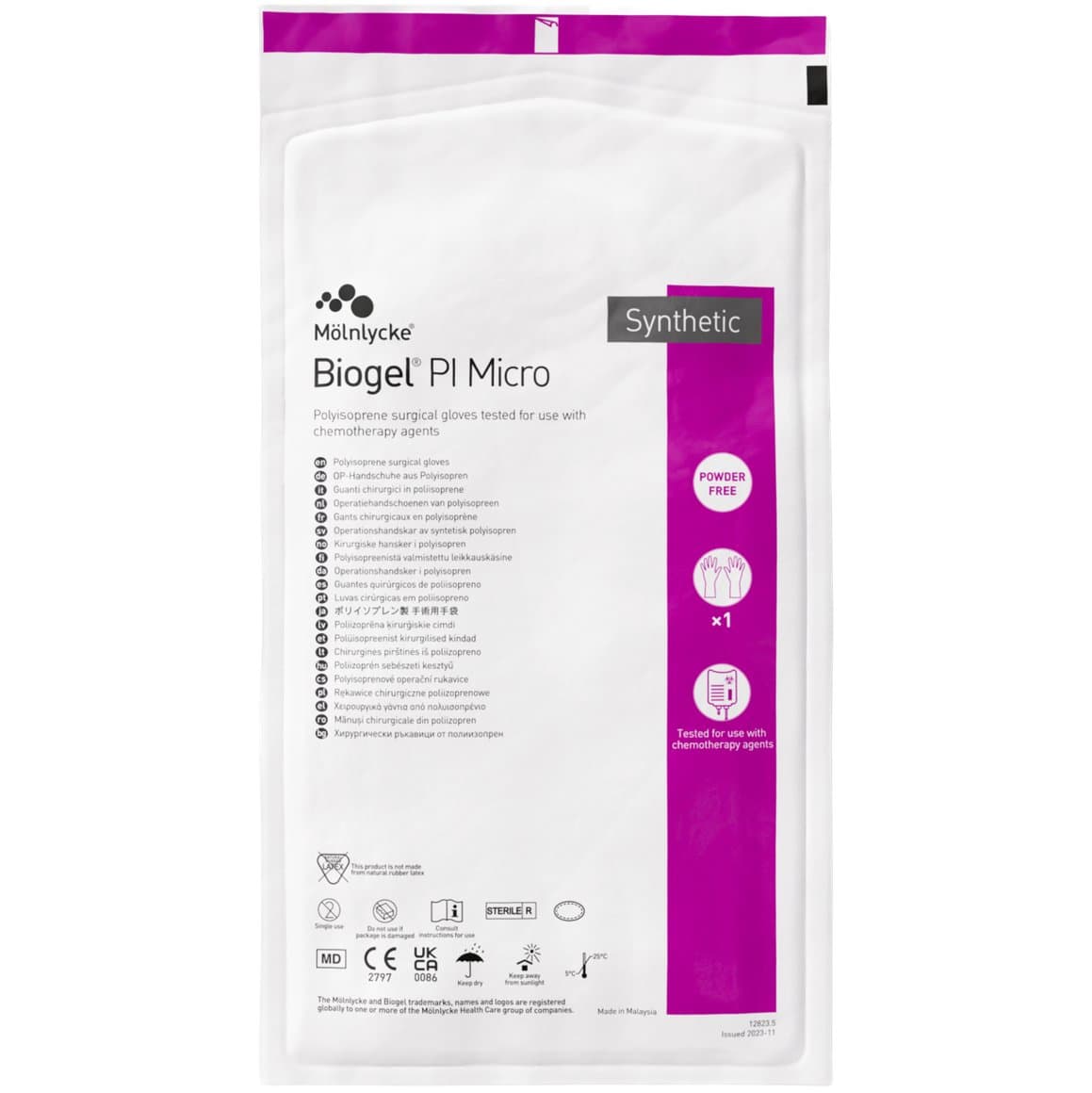 Mölnlycke Biogel PI Micro 6,5 50 stk 1