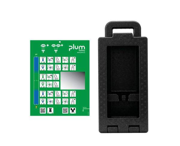 Plum iBox svart fyrir 1 brúsa af augnskoli