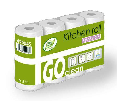 Go Clean eldhúsrúllur 2l, 32 rúllur