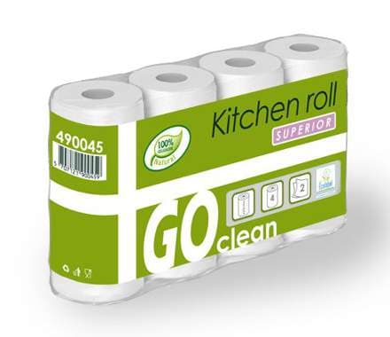 Go Clean eldhúsrúllur 2l, 32 rúllur