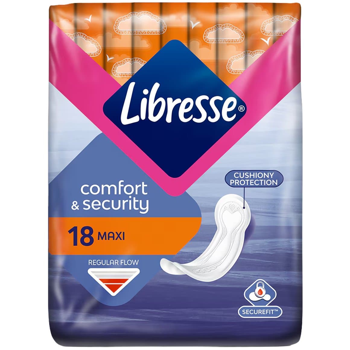 Dömub. Libresse Maxi Normal, 18stk 1