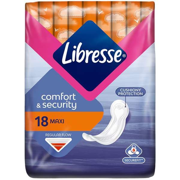 Dömub. Libresse Maxi Normal, 18stk