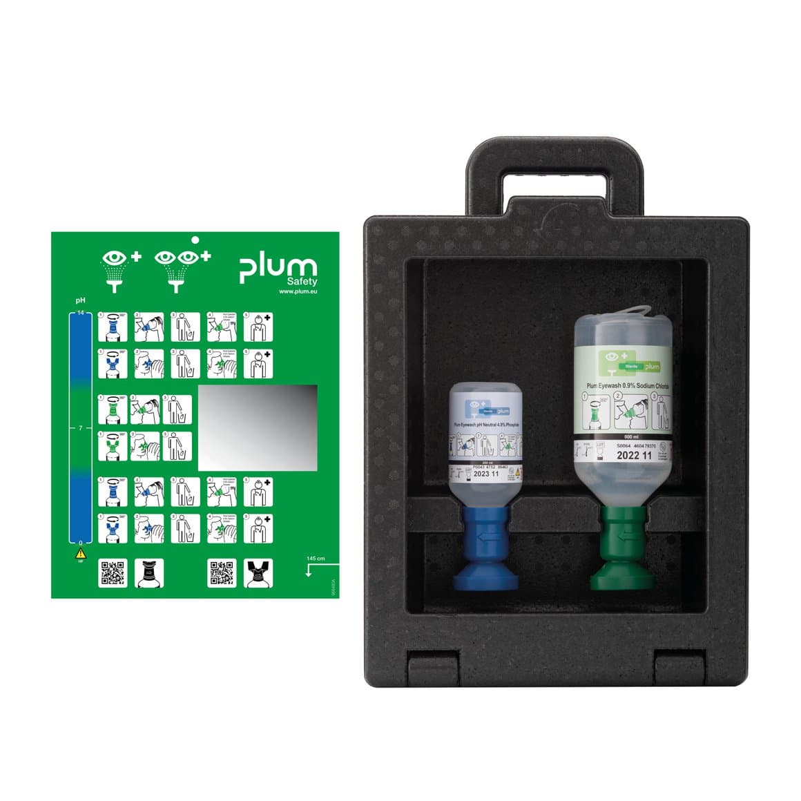 Plum iBox svart fyrir 2 brúsa af augnskoli 2
