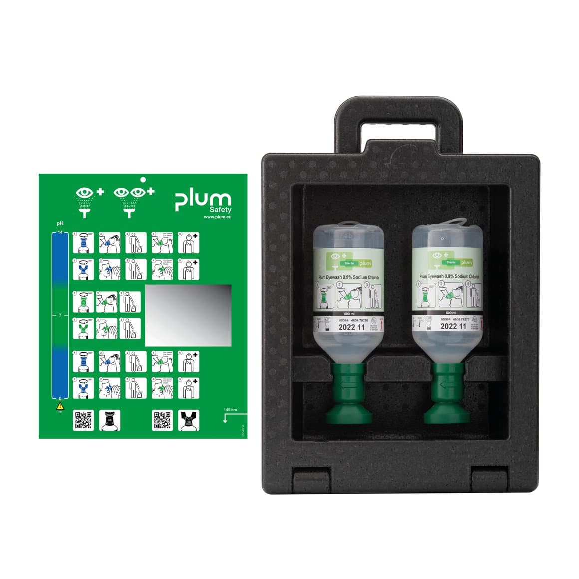 Plum iBox svart fyrir 2 brúsa af augnskoli 3