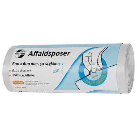 Deiss poki glær 60x60cm 40l HD 50stk