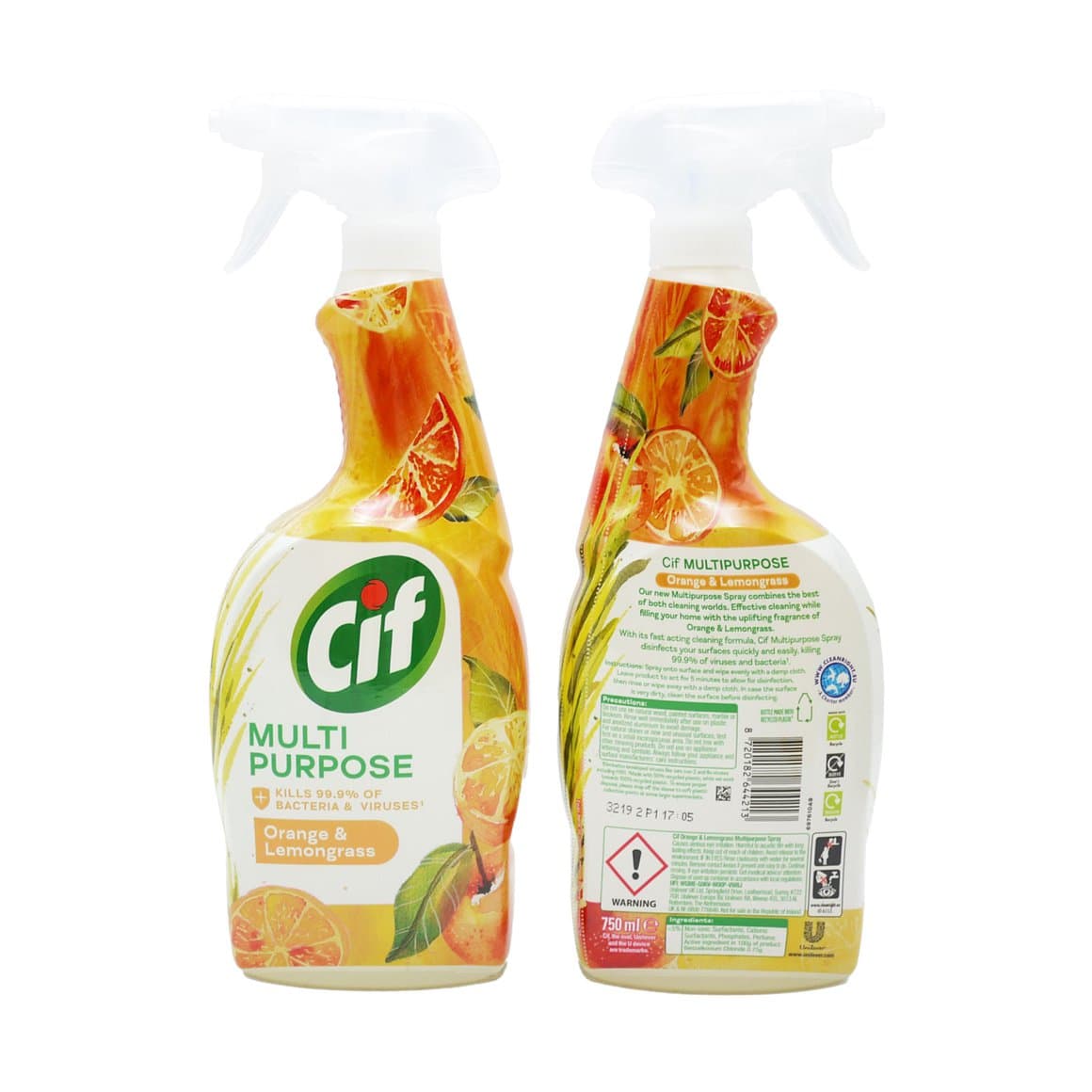Cif alhreinsir orange&lemon 750ml 1