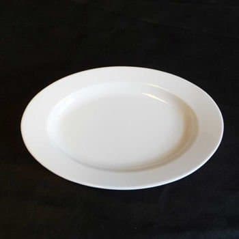 Amalie fat oval hvítt 33cm 1