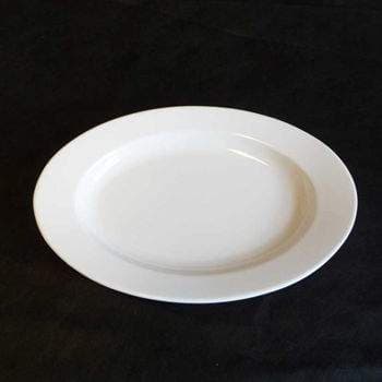Amalie fat oval hvítt 33cm