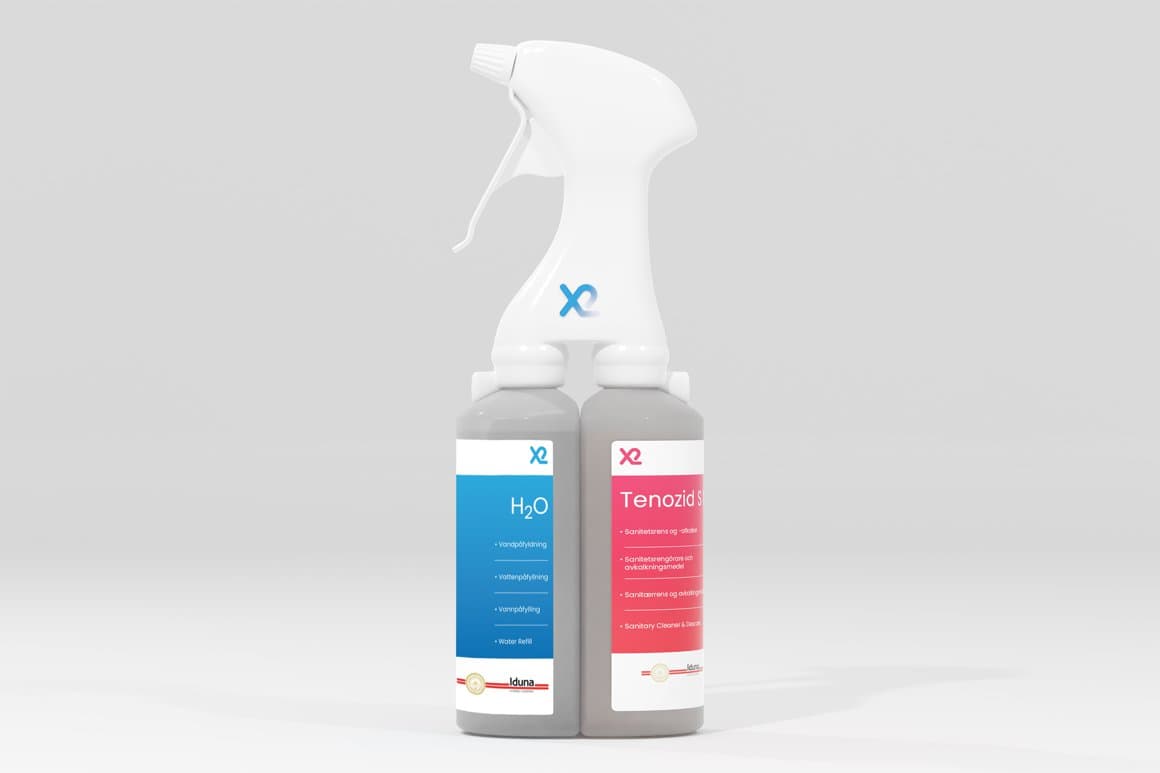 Evolution X2 baðherbergishreinsir súr E 325 ml 2