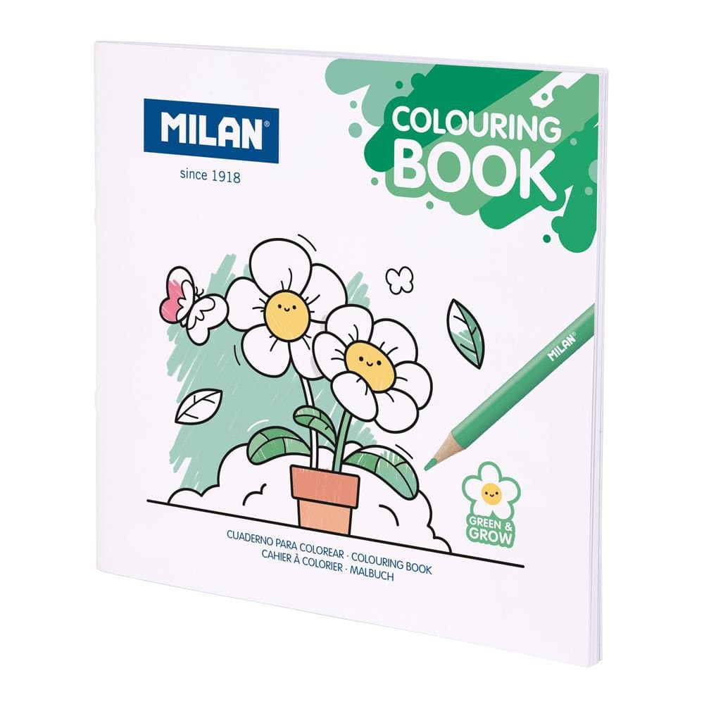 MILAN Litabók Blóm 1