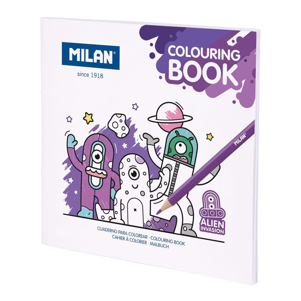 MILAN litabók Geimverur 1