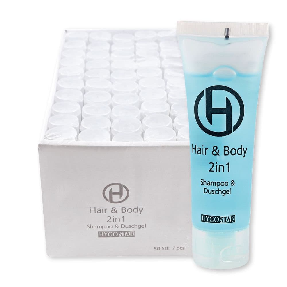 Hygostar hótel húð og hársápa 30 ml 50 stk 2