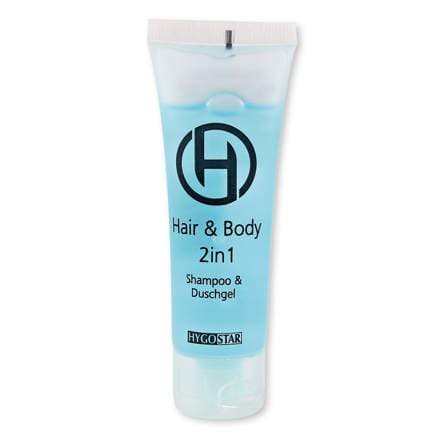 Hygostar hótel húð og hársápa 30 ml 50 stk